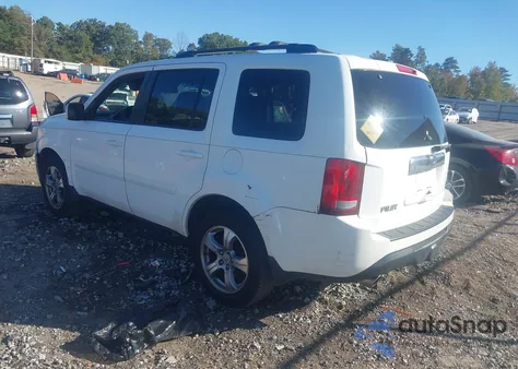 2012 Honda Pilot Ex-L from USA, damaged, VIN 5FNYF3H77CB043146